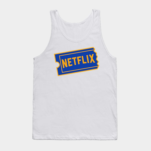 Netflix Tank Top by Psych0 Central